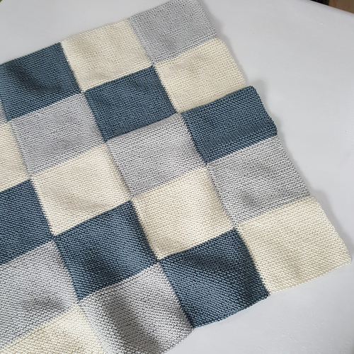 Simple Garter Stitch Square photo 7