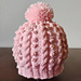 Bubble Gum with a Twist Hat pattern 