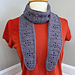 Quaint Skinny Scarf pattern 