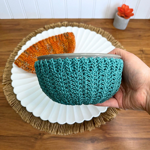 Bowl Cozy in Rows photo 2