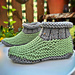 Double Thick Sideways Slippers pattern