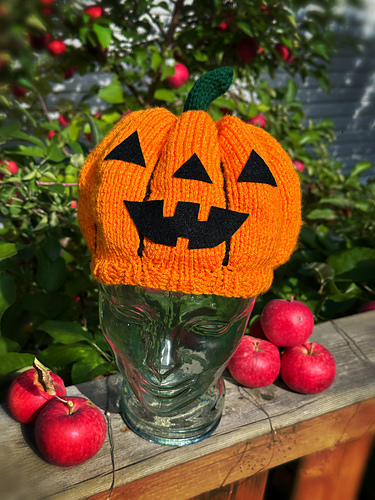 Pumpkin Head Halloween Hat