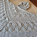 203-14 b Lacey Laurels Shawl photo 3