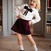 Mon petit marinière - skirt pattern 