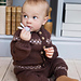 Luna - baby cardigan pattern