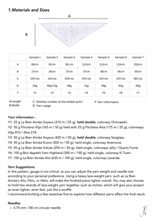 Sample & Yarn