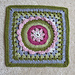 Mother's Corsage Afghan Square pattern 