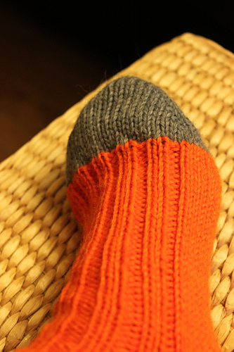 Taylor's Orange Toe-Up Socks photo 5