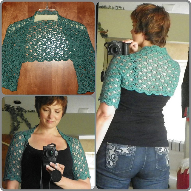 Ravelry JaynaMac's Blue Hawaii shrug
