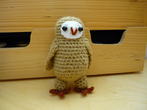 Crocheted Barn Owl photo 3