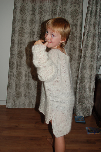 Mammas hjemmestrikkede genser! 