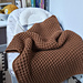 Waffle baby blanket pattern