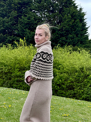 The Woodland Bloom Poncho