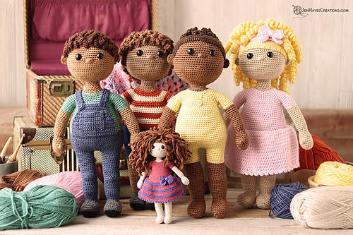 Customizable Boy and Girl Dolls