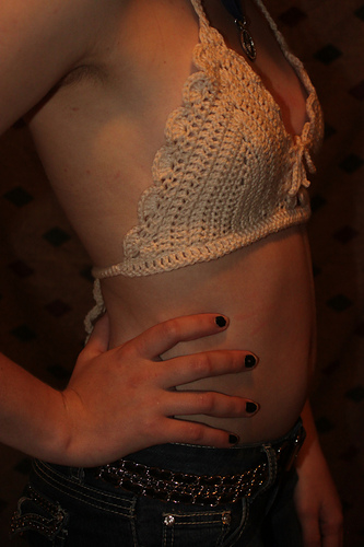 Teeny Weeny Teen Bikini Top photo 3