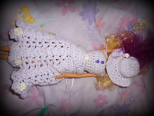 Barbie Easter Lilac Dress Gown photo 4