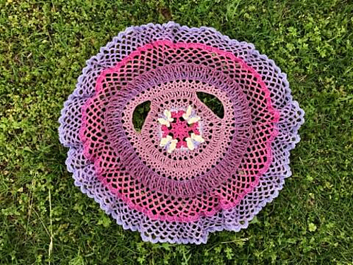 Girls Butterfly Mandala Vest photo 9