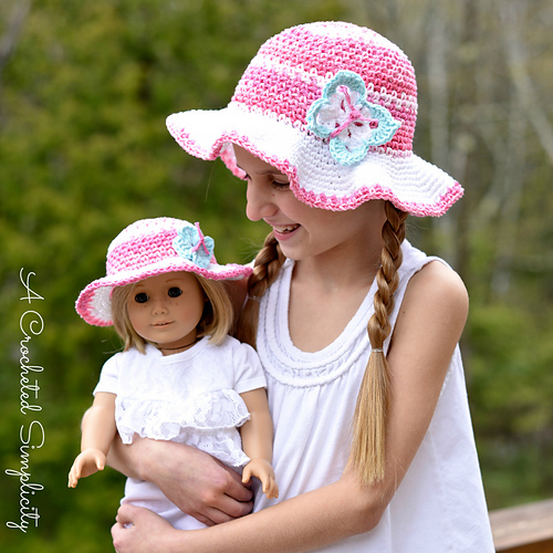 Kids Linen Stitch Sunhat photo 1