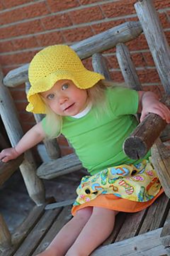 Kids Linen Stitch Sunhat photo 4