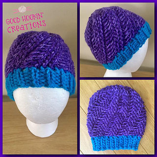 Ravelry: Tearlach Beanie & Slouch pattern by Jennifer Renaud