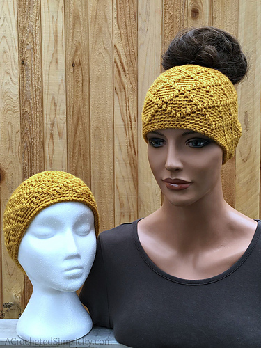 Diamonds Beanie, Slouch, Messy Bun & Ear Warmer photo 5