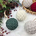 Fireside Crochet Christmas Bauble pattern 