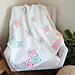 Scattered Pixels Block Stitch Blanket pattern 