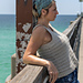 Summer Crochet Head Scarf pattern