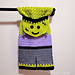 Frankenstein's Monster Kitchen Towel pattern 