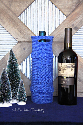 O' Christmas Tree Wine Tote photo 2