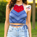 Lover Heart Halter Top pattern 