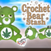 Care Bear Stash Jar pattern 