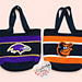 Baltimore Sports Tote Bag pattern