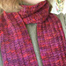 One Row Handspun Scarf pattern 