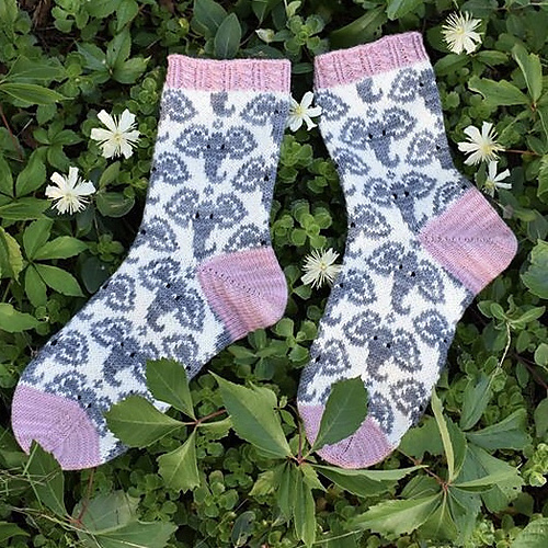 Ravelry: Ella Socks pattern by JennyPenny