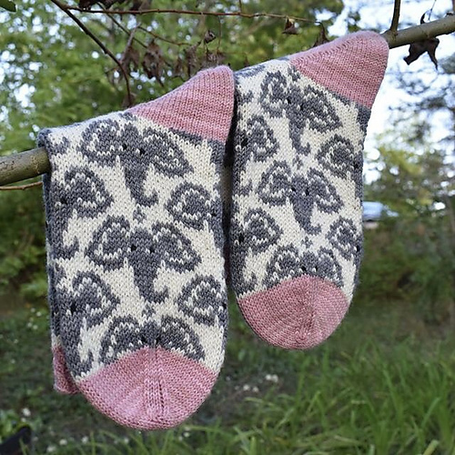 Ravelry: Ella Socks pattern by JennyPenny