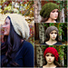 Oversized Swirl Beanie pattern pattern 