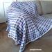 Fireside Plaid Blanket pattern