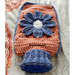 Cosmos Hot Water Bottle Cover pattern