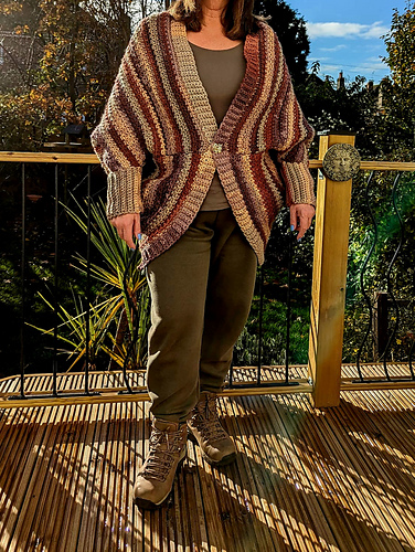 Cocoon Shrug Cardigan - Sharon Goodwin