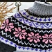 Sweater Sakura pattern 