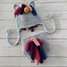 Unicorn hat and diaper cover pattern 