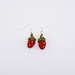 Strawberry Earrings pattern 