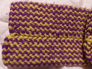seamed back side