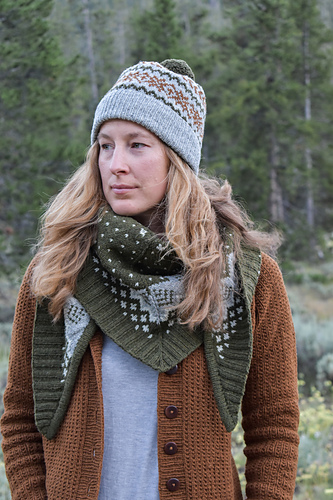 Snøaktig Sjal - Jessica McDonald