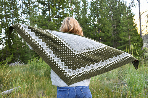 Snøaktig Sjal - Jessica McDonald