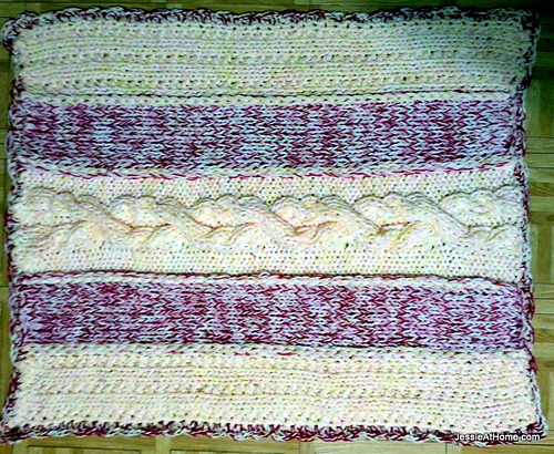 Giant Cable Rug photo 3