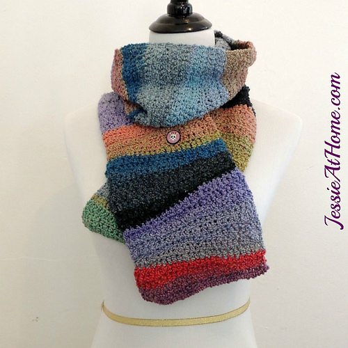 Textured Waves Scarf photo 1