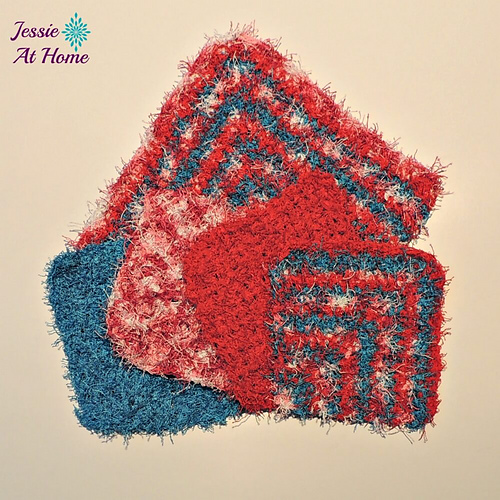 Angled Scrubby Washcloth photo 4