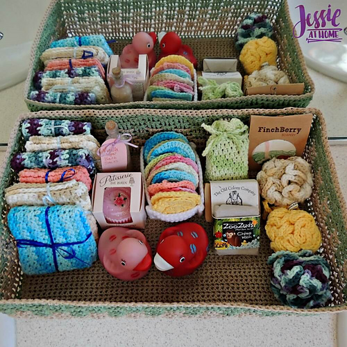 Ravelry: Spa Basket pattern by Jessie Rayot